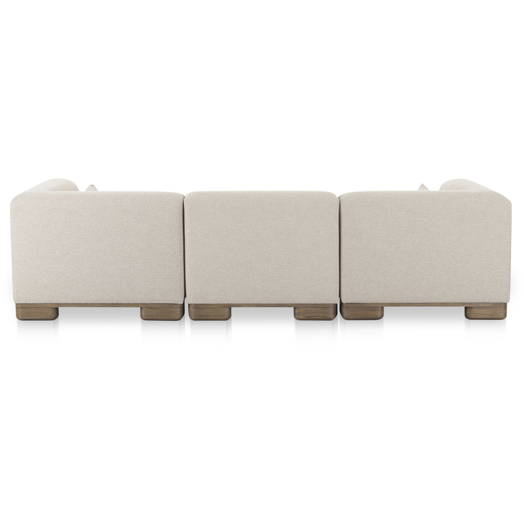 June Beige Modular Sectional, Lounge